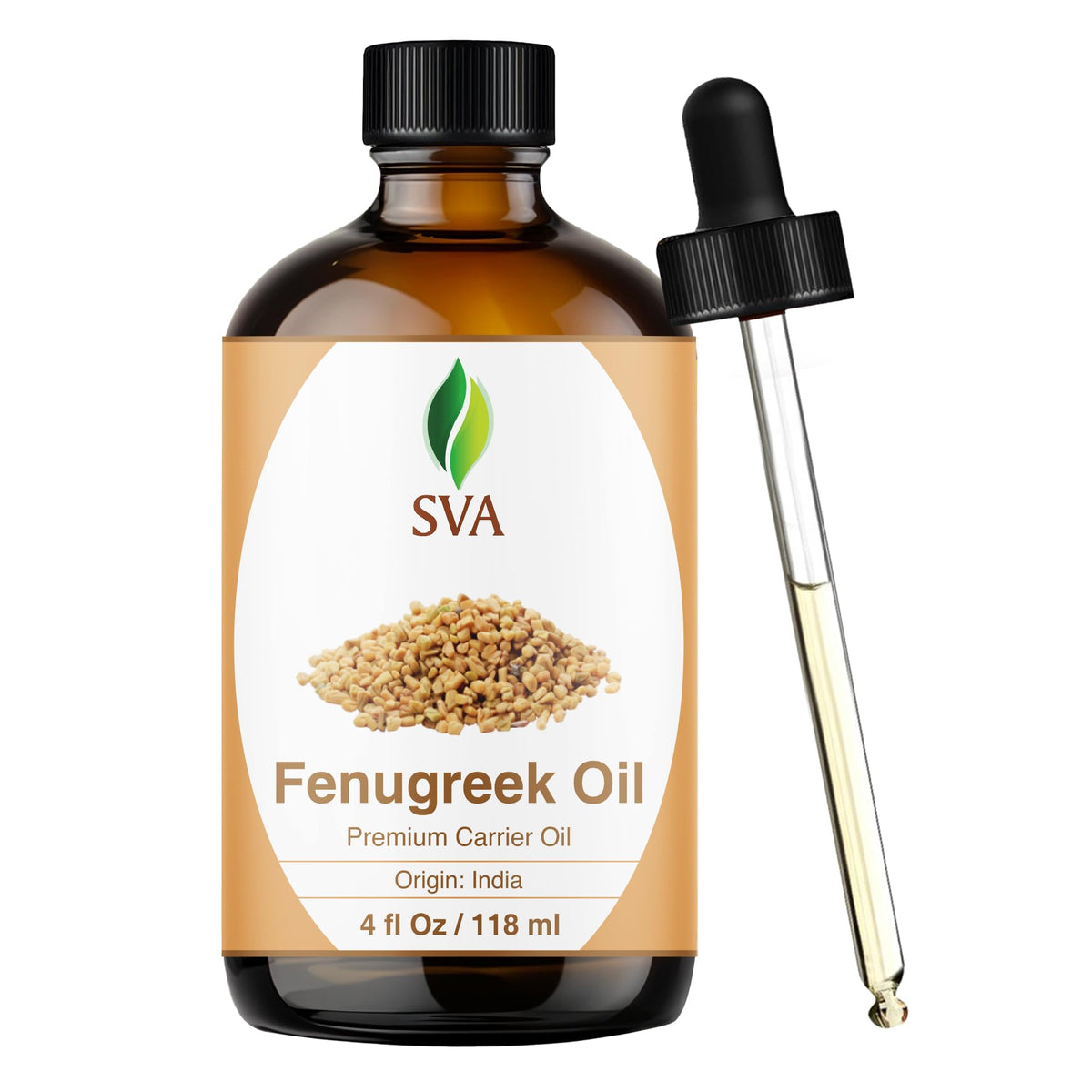 SVA Fenugreek Oil 4oz bottle