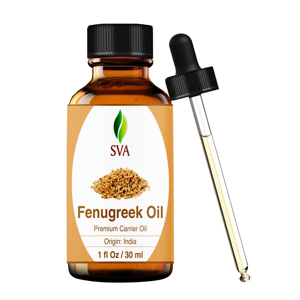 SVA Fenugreek Seed Oil bottle with dropper, 1oz