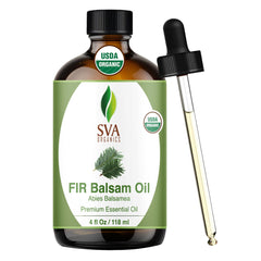 SVA Fir Balsam Organic Essential Oil – 4 oz bottle with dropper