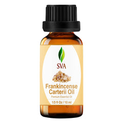 Bottle of SVA Frankincense essential oil 1/3 oz Boswellia Carterii