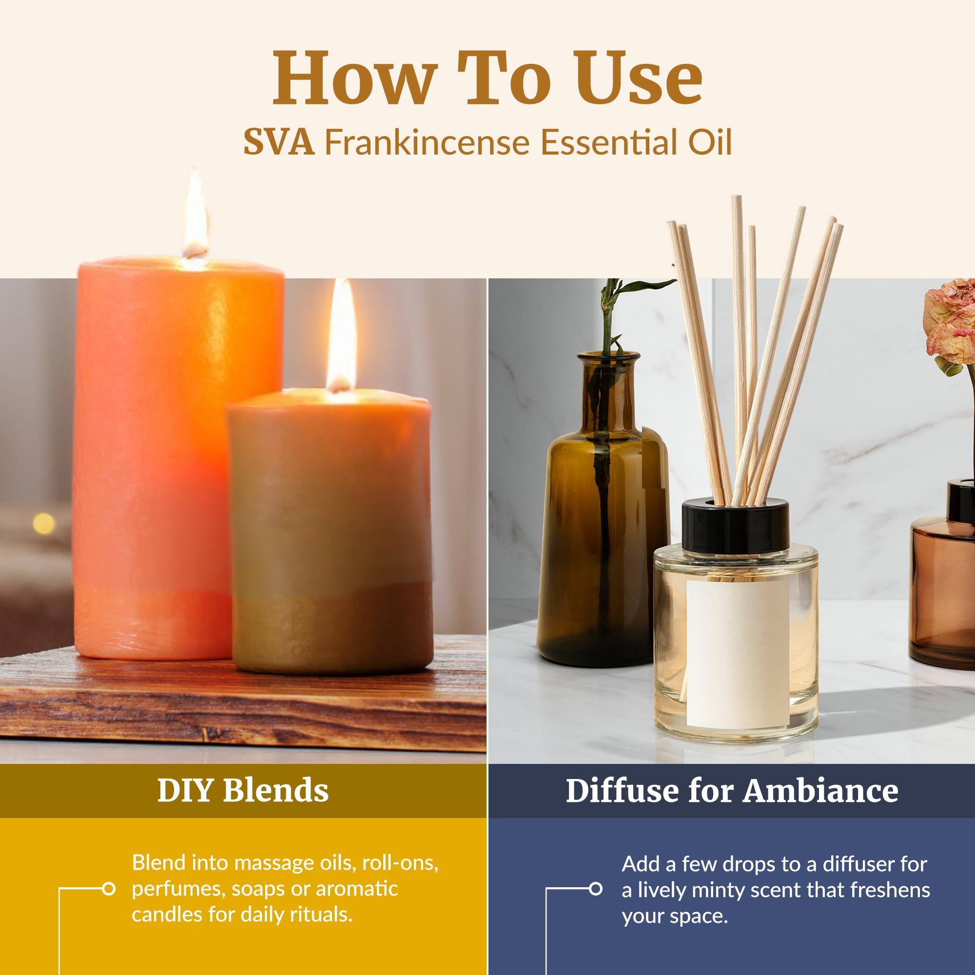 Aromatherapy with Frankincense essential oil