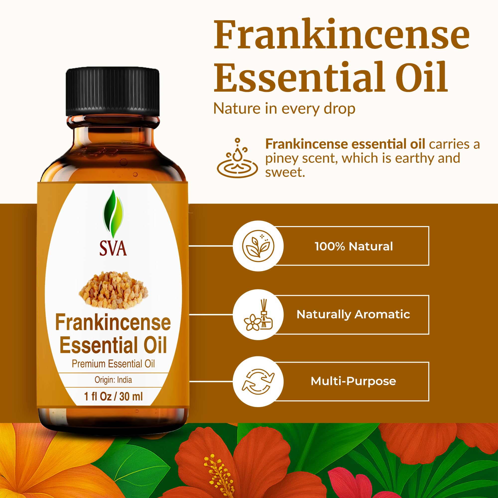 Frankincense Serrata essential oil diffusing in a diffuser for aromatherapy