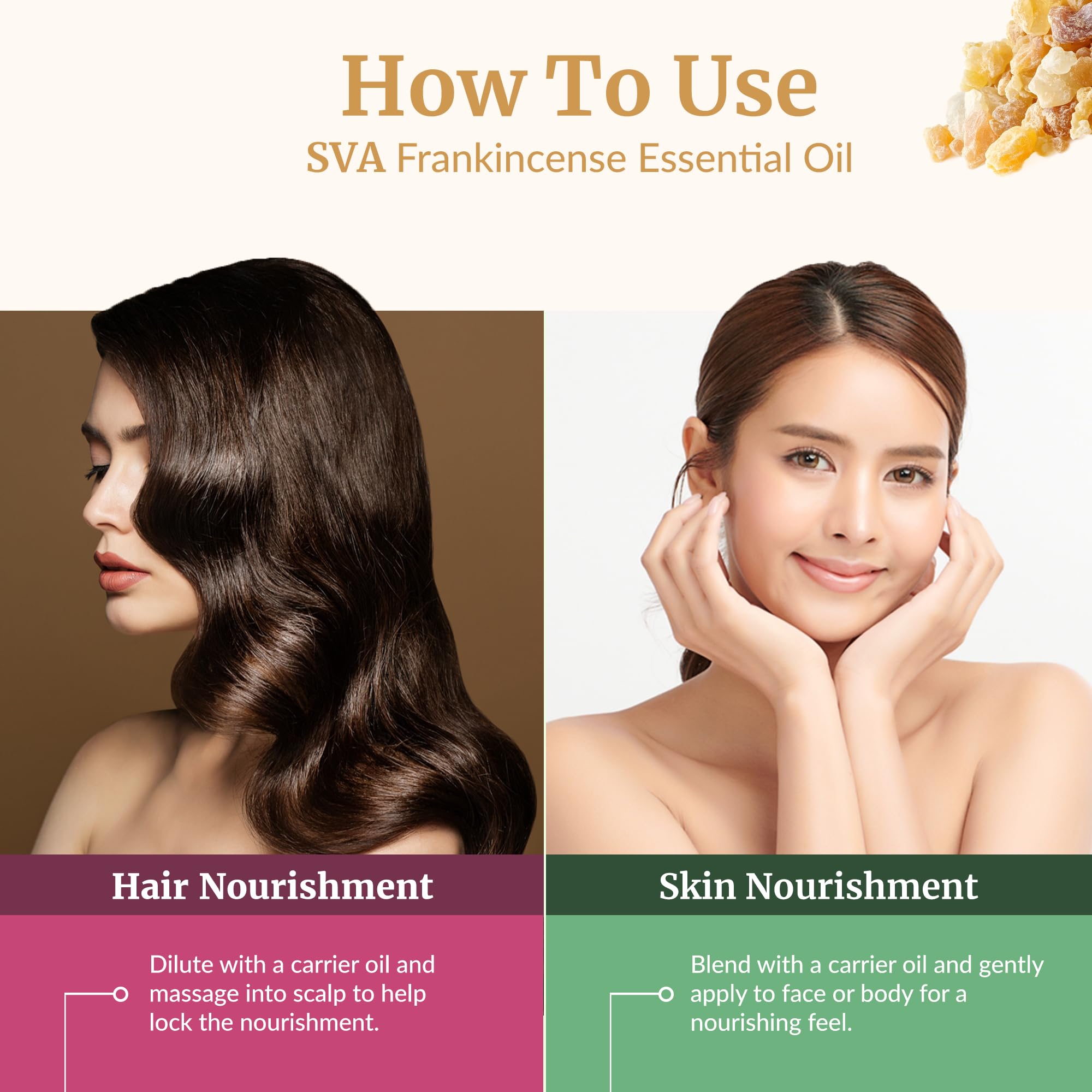 Diluting frankincense essential oil with carrier oil for safe use