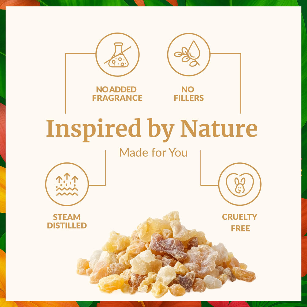 Skincare and hair care setup using SVA Frankincense essential oil