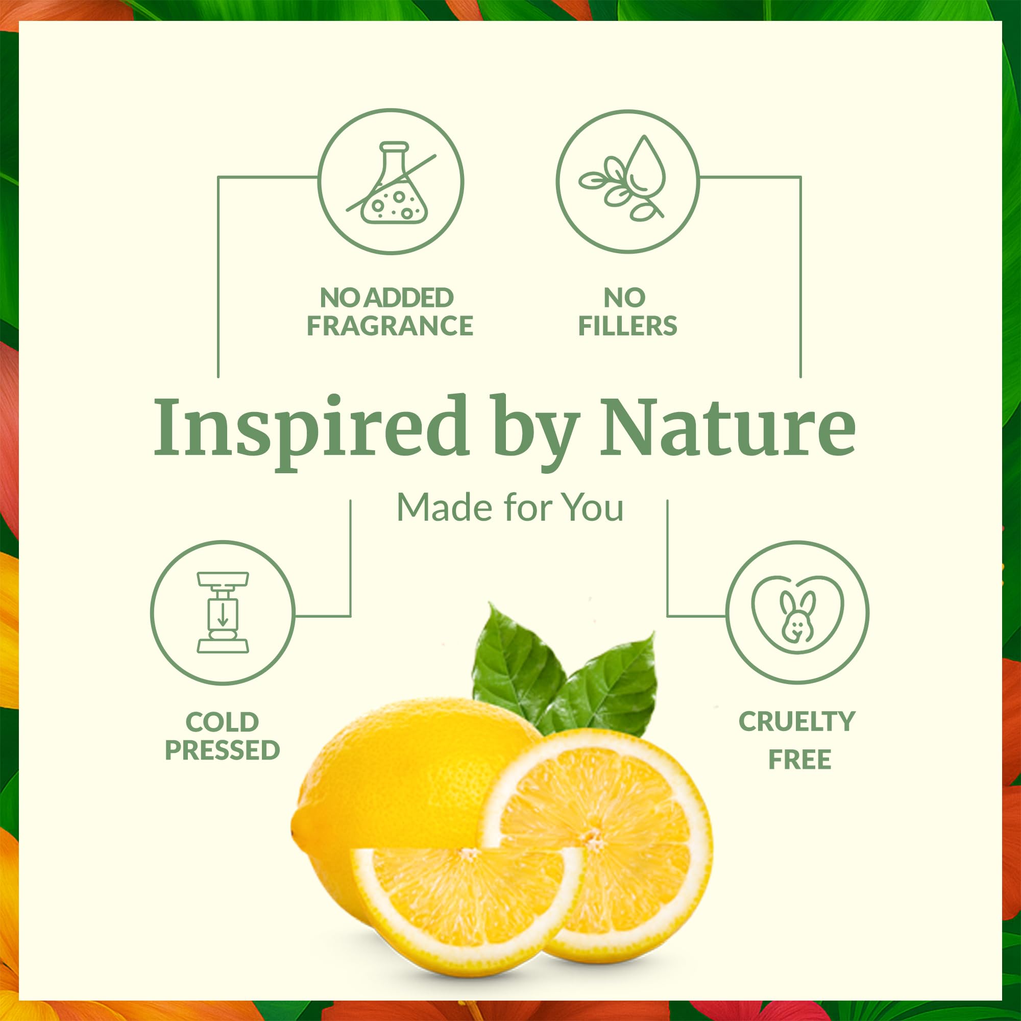 Lemon essential oil for skin care application