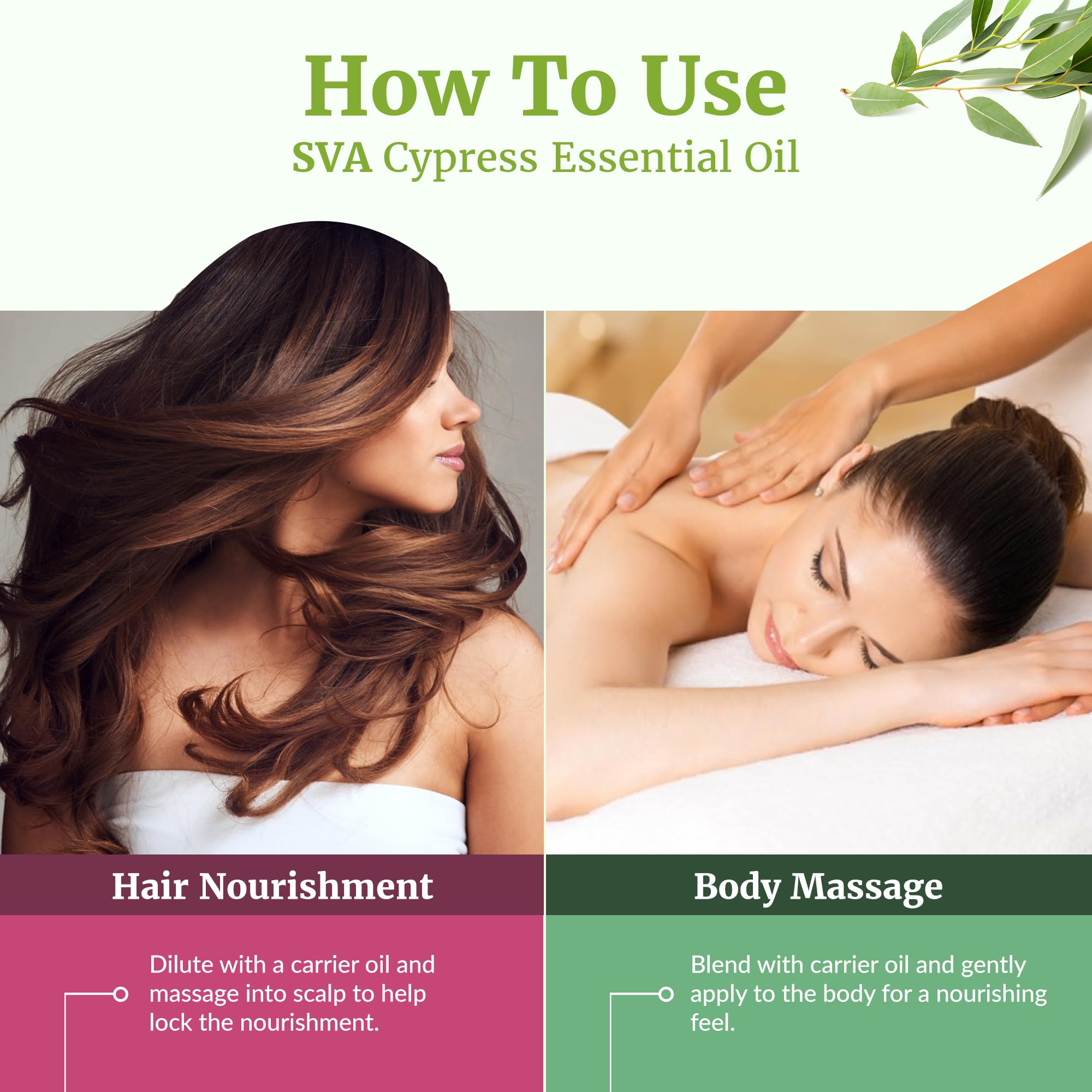Lemon eucalyptus essential oil for skin care and massage (dilution recommended)