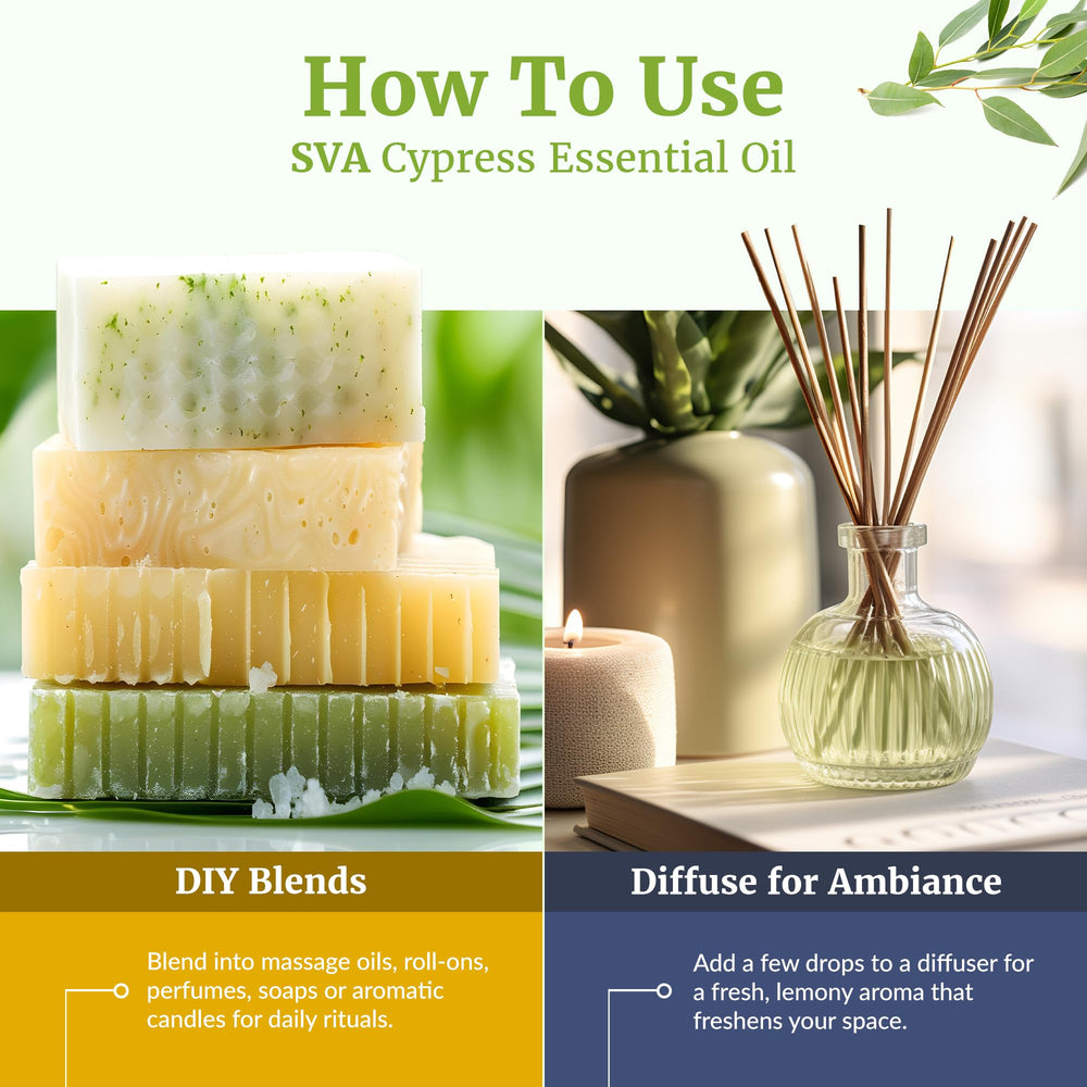 SVA Lemon Eucalyptus oil used in soap and candle crafting