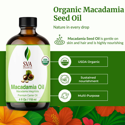 Dropper cap for SVA Organic Macadamia Oil