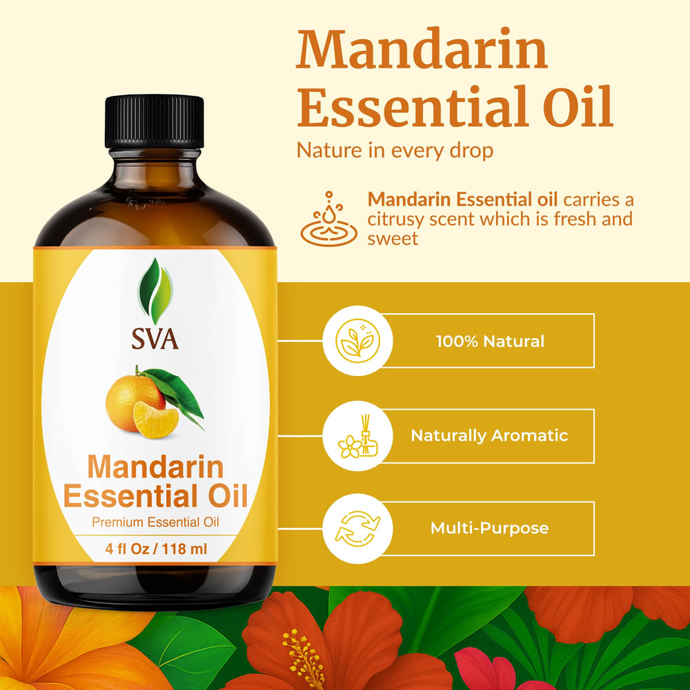 Diffuser aromatherapy with Mandarin essential oil