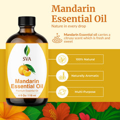 Diffuser aromatherapy with Mandarin essential oil