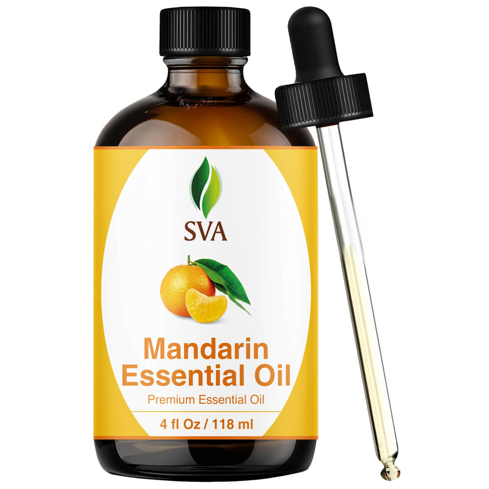 SVA Mandarin Essential Oil 4oz bottle