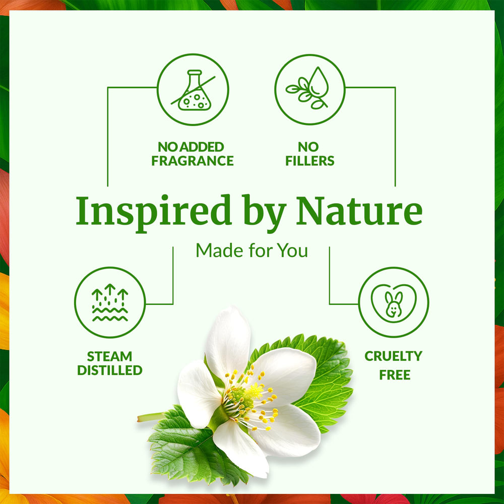 Manuka oil applied to skin for nourishment (diluted)