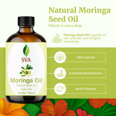 Close-up of Moringa Seed Oil dropper