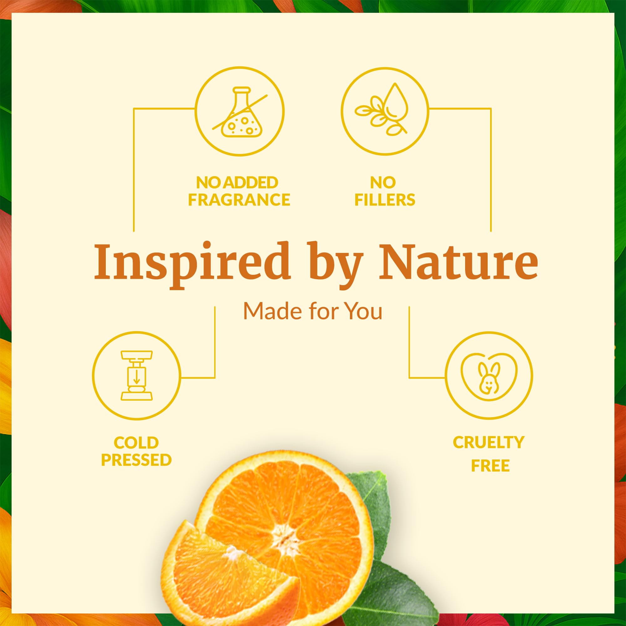 Dropper pouring orange essential oil