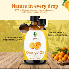 Hair care scalp massage using orange essential oil