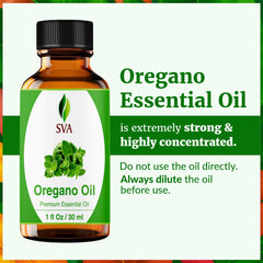 Dropper lid on SVA Oregano Essential Oil bottle