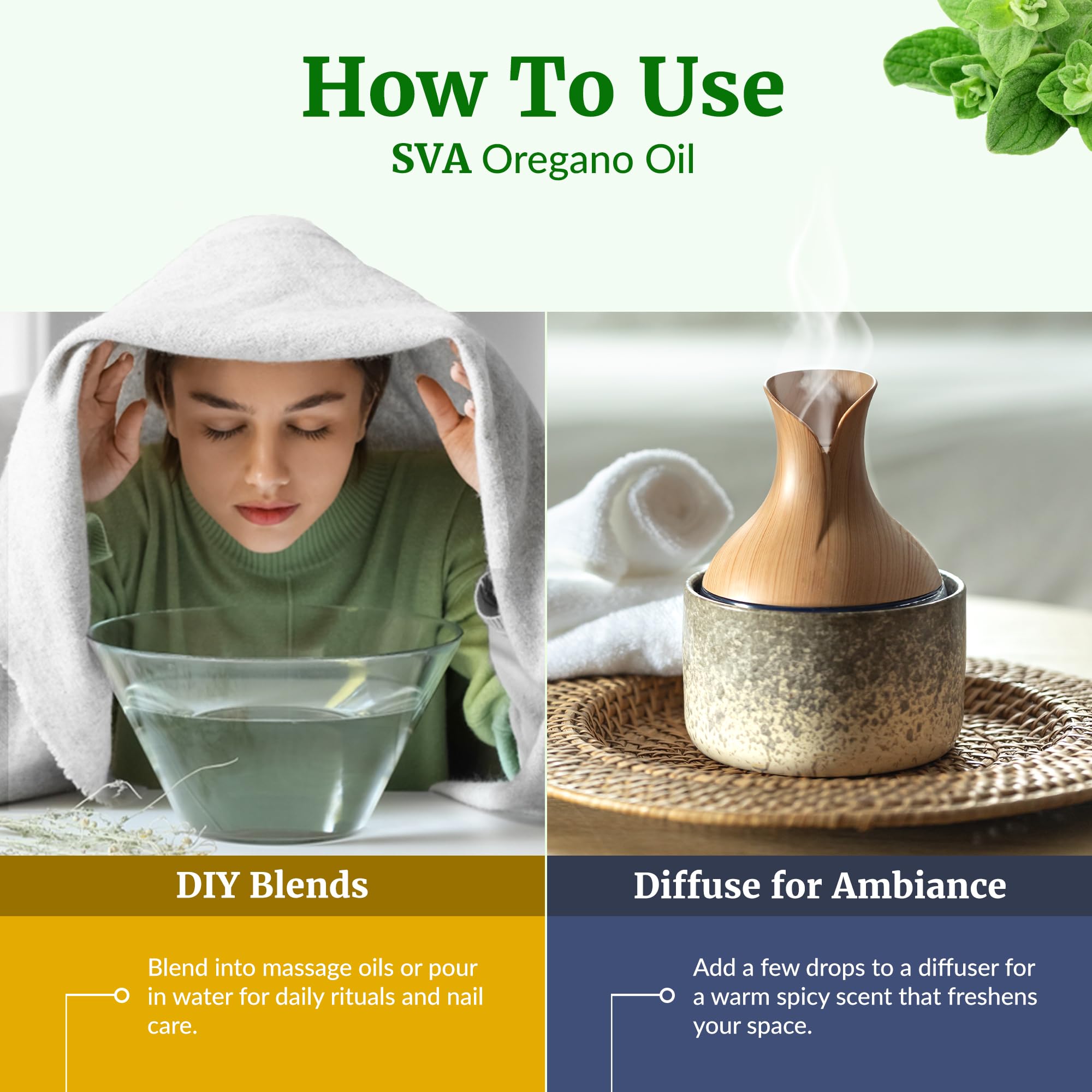 Packaging for SVA oregano essential oil