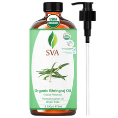 SVA Organic Bhringraj Oil 16oz bottle
