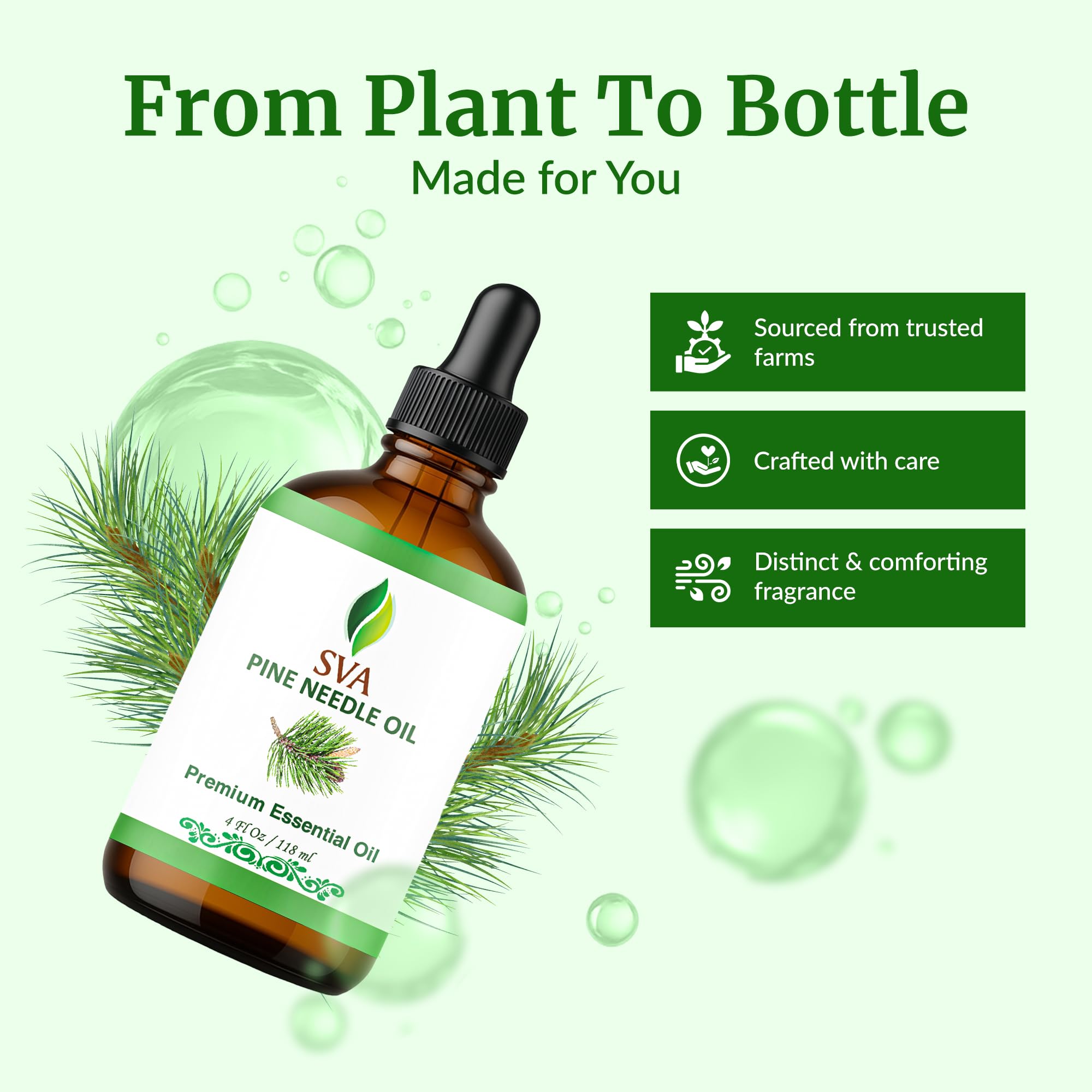 Diffuser with Pine Needle Essential Oil aroma