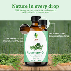 Aromatherapy diffuser scene with Rosemary Oil
