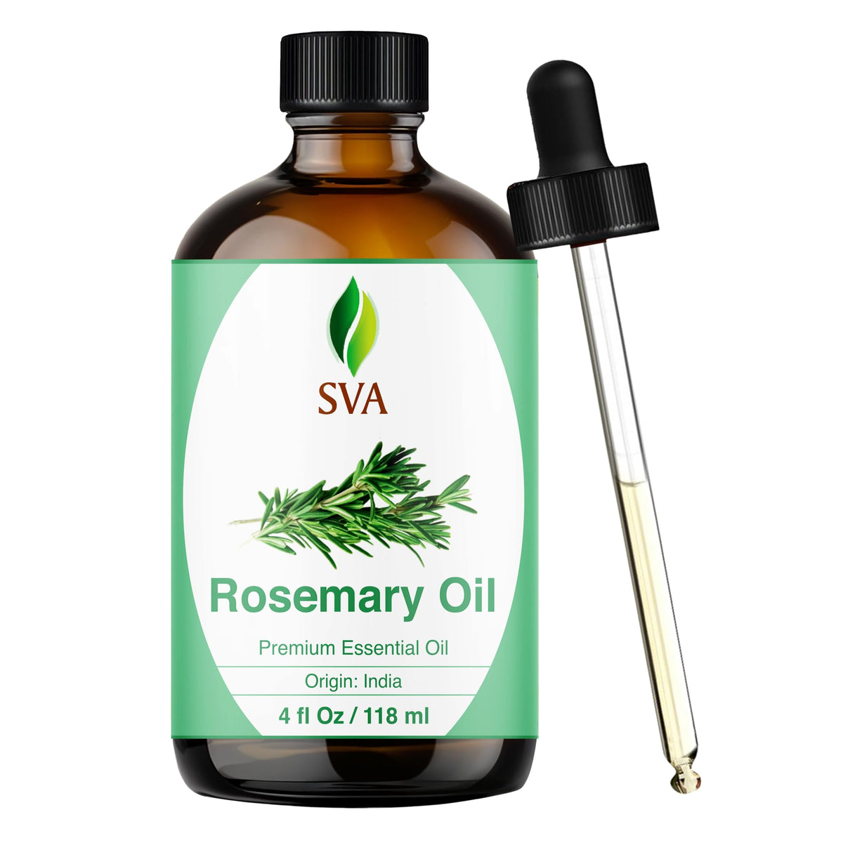 SVA Rosemary Essential Oil 4 oz bottle