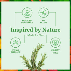 Front label of SVA Rosemary Essential Oil