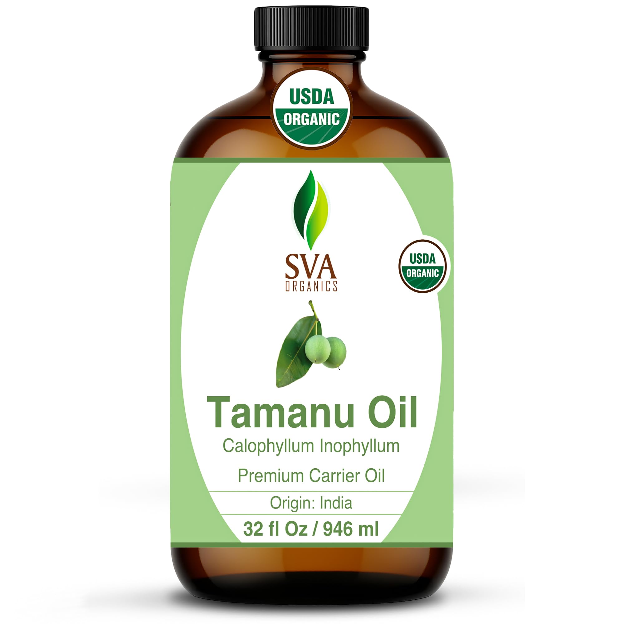 SVA Tamanu Seed Oil Organic 32oz bottle