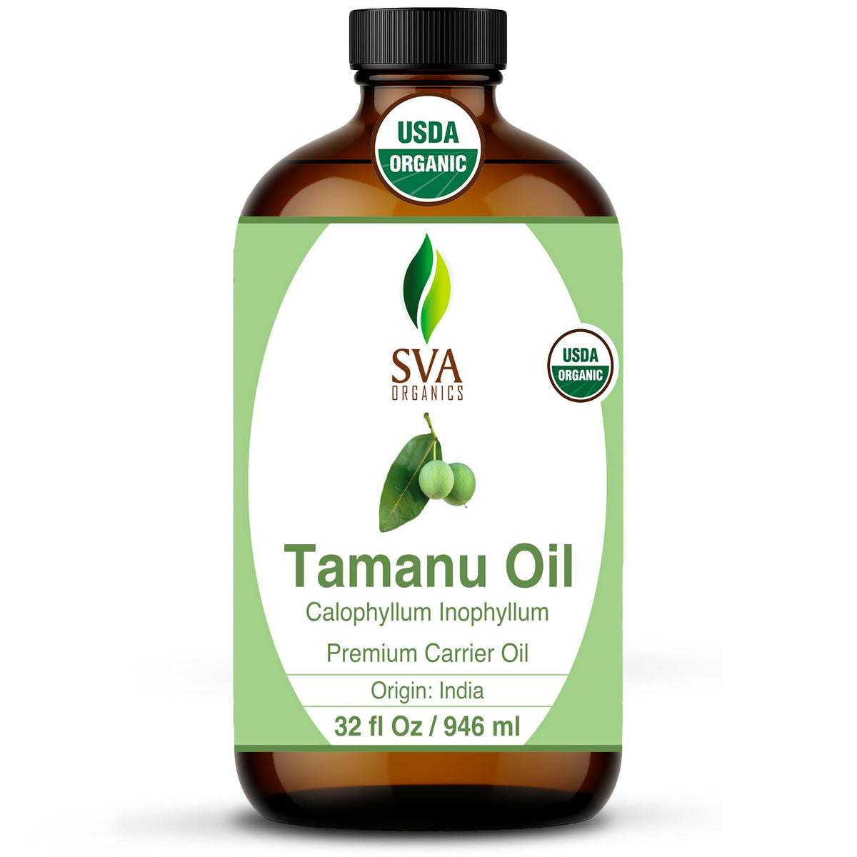 SVA Tamanu Seed Oil Organic 32oz bottle