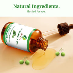 Packaging showing SVA Tamanu Oil bottle with dropper