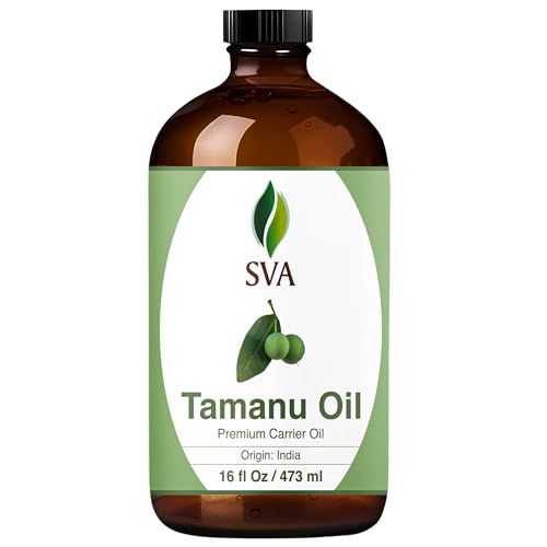 SVA Tamanu Seed Oil 16oz bottle – front view