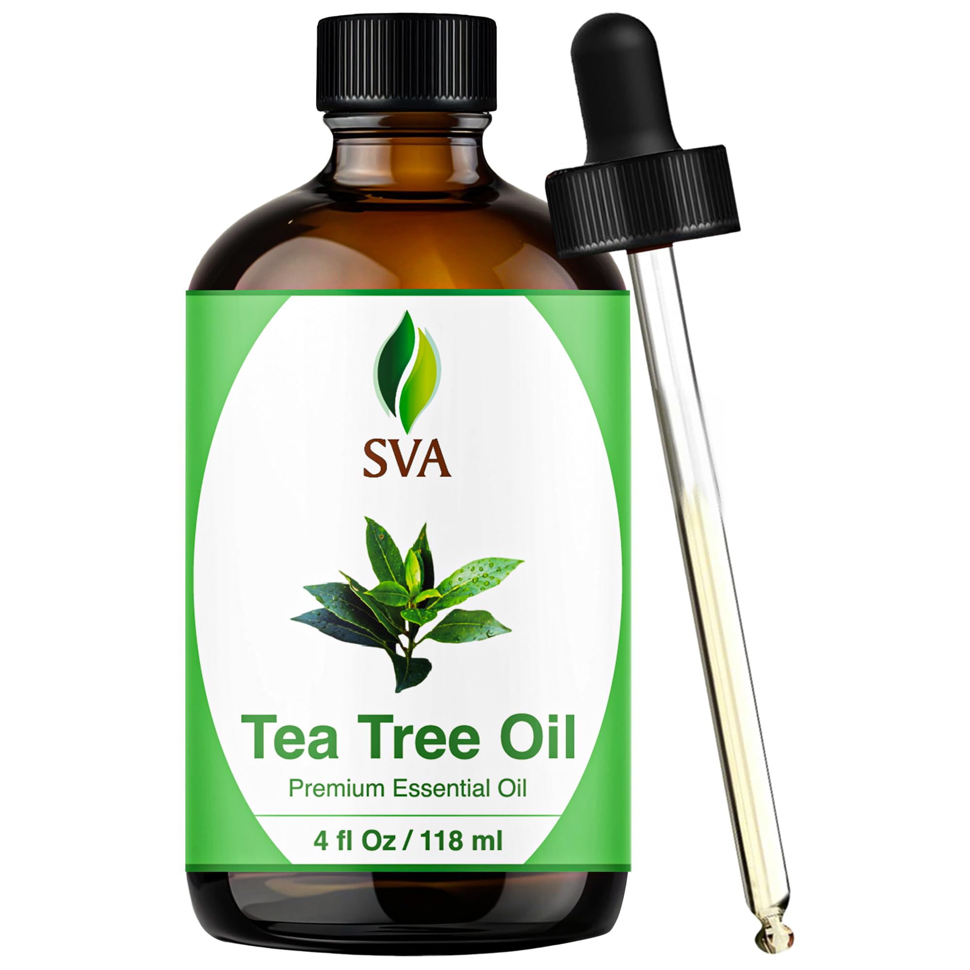 SVA Tea Tree Essential Oil 4oz bottle