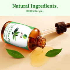 SVA Tea Tree Oil packaging and label