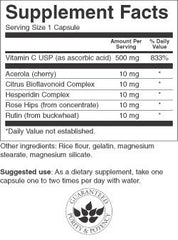 Packaging and bottle of SW Ultra C Formula 250 CAPS