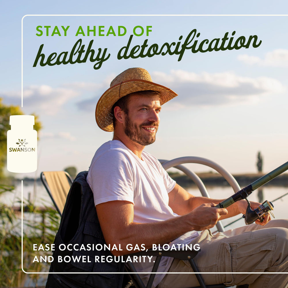 Swanson Activated Charcoal bottle with product label