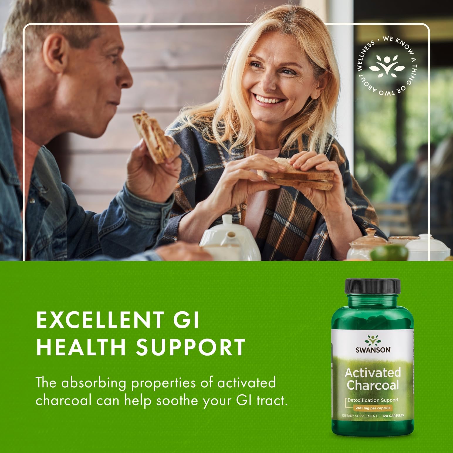 Detox support and absorption control concept