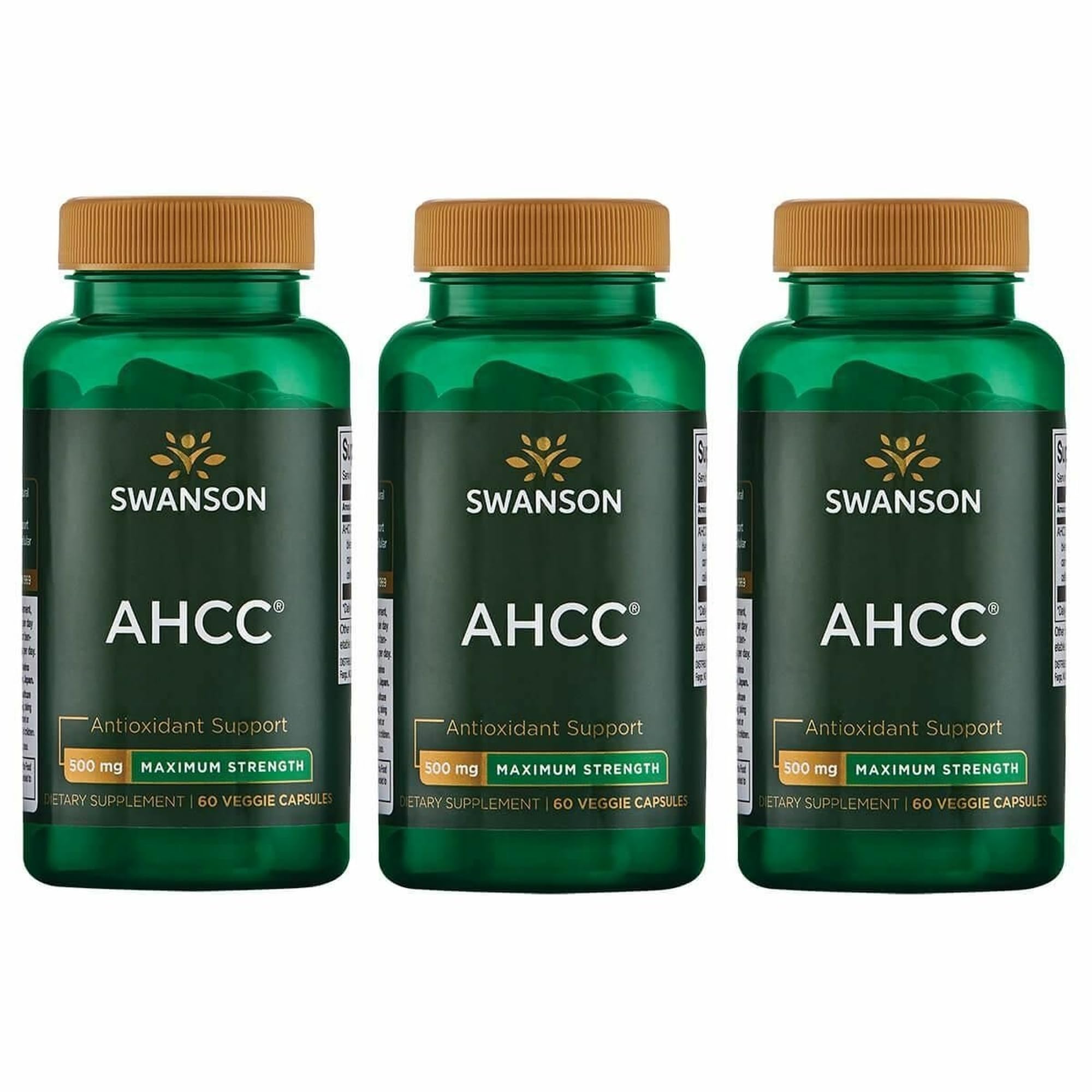 Product main image of Swanson AHCC Maximum Strength 3-pack