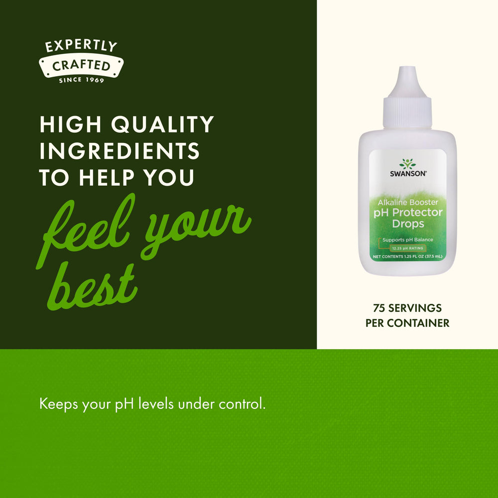 GMP facility and third-party testing credibility for Swanson Alkaline Booster.