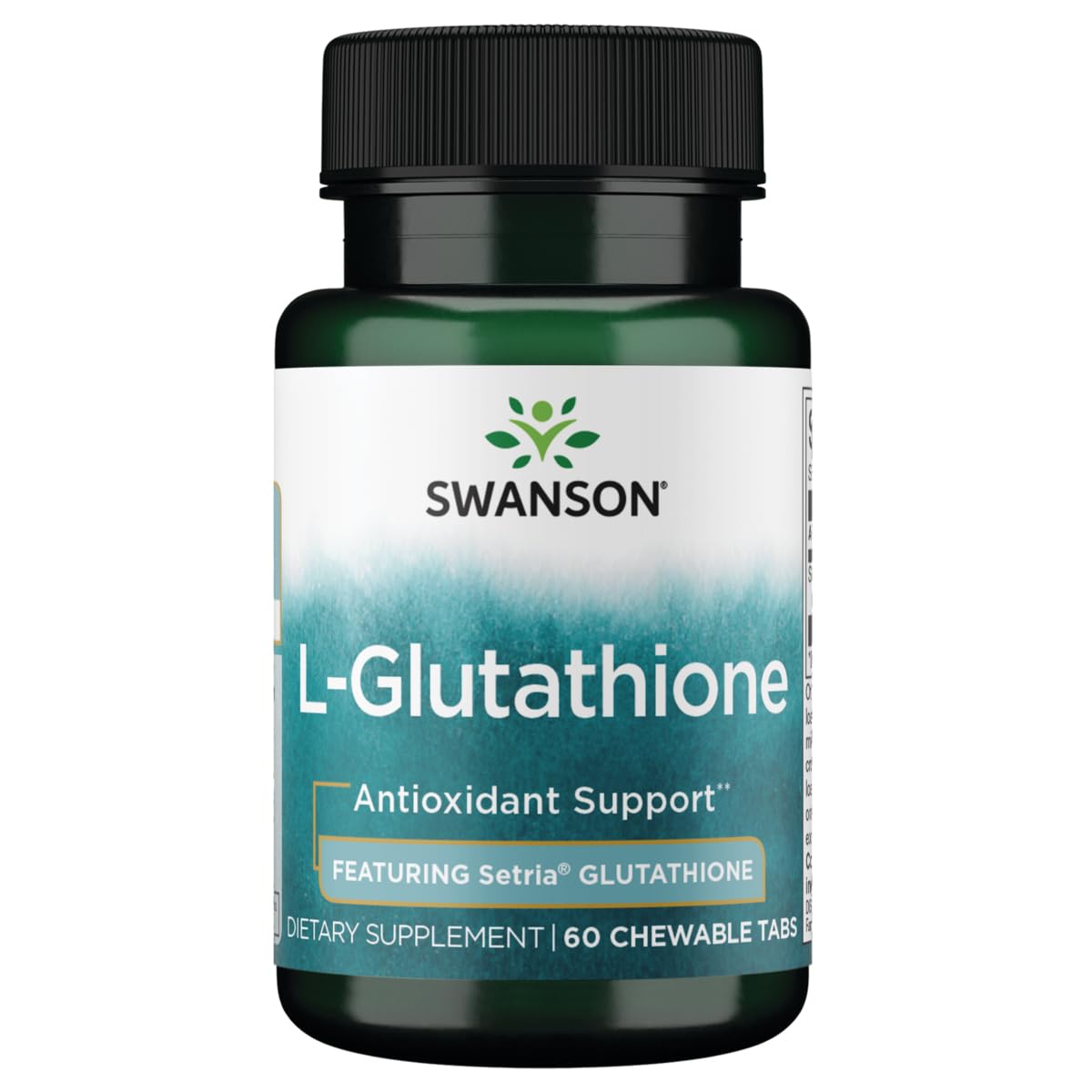 Swanson Sublingual L-Glutathione 50 mg 60 chewables bottle