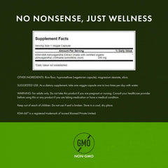 Swanson Ashwagandha KSM-66 packaging to showcase natural formula and quality commitment