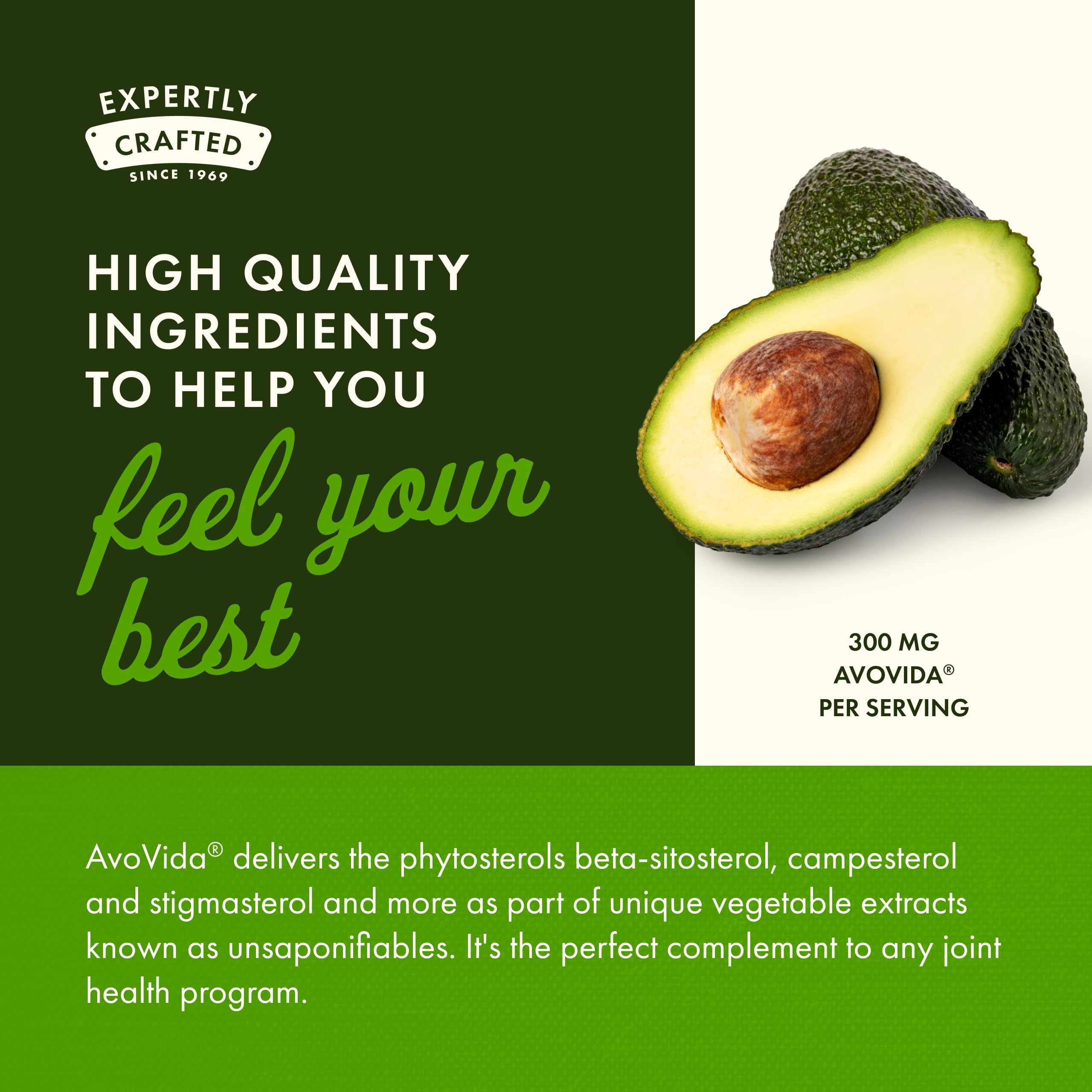 60 capsules bottle on a white background