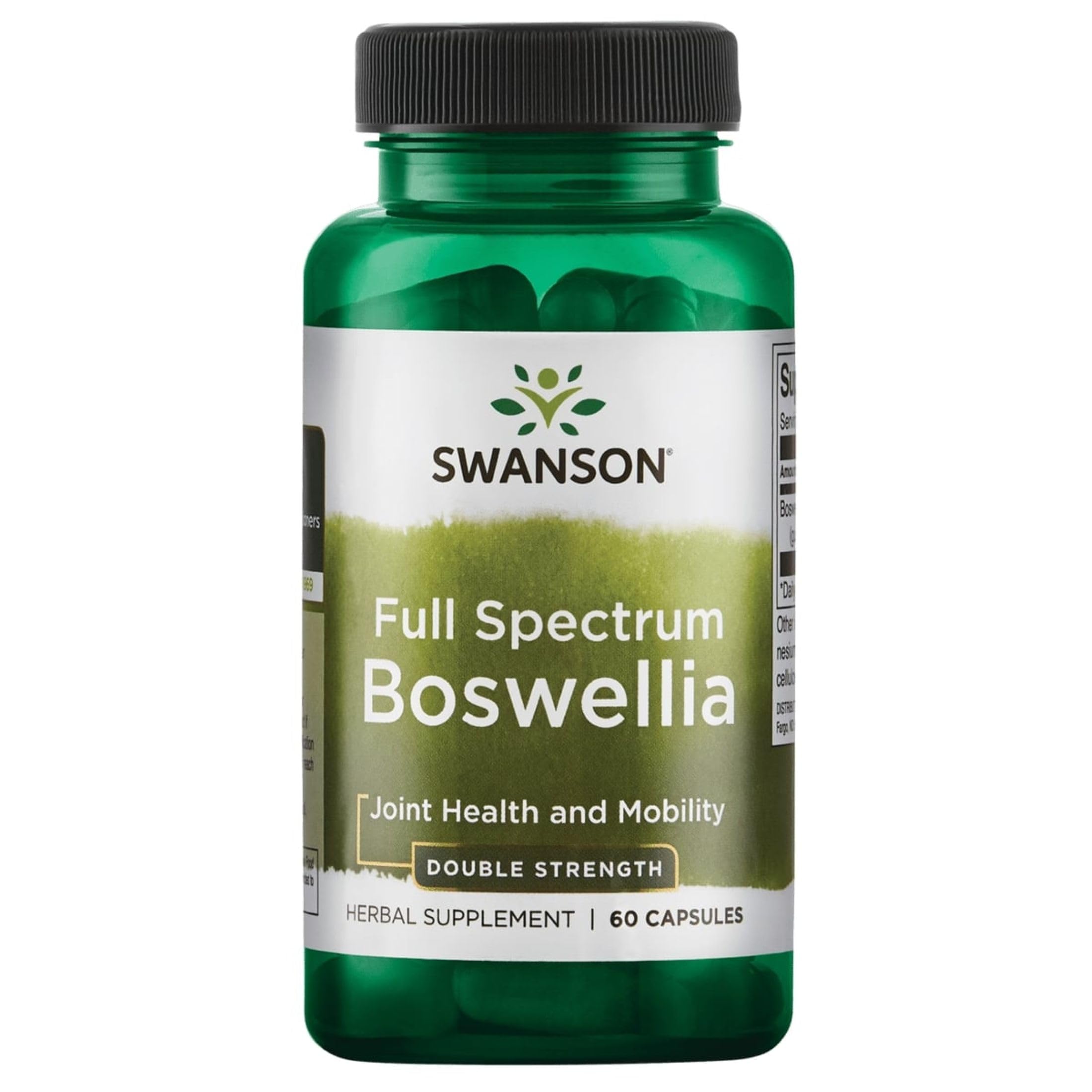 Swanson Boswellia Double Strength bottle front