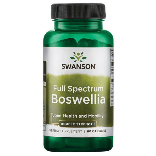 Swanson Boswellia Double Strength bottle front