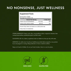 Swanson Calcium Citrate & Vitamin D3 250 Tabs 2-Pack bottle close-up