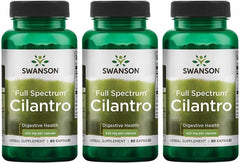 Swanson Cilantro (Coriander) 425 mg 60 caps bottle