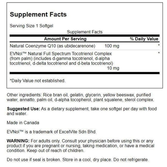 Bottle with label showing 60 softgels per bottle