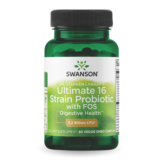 Swanson Dr. Stephen Langer's Formula probiotic bottle front