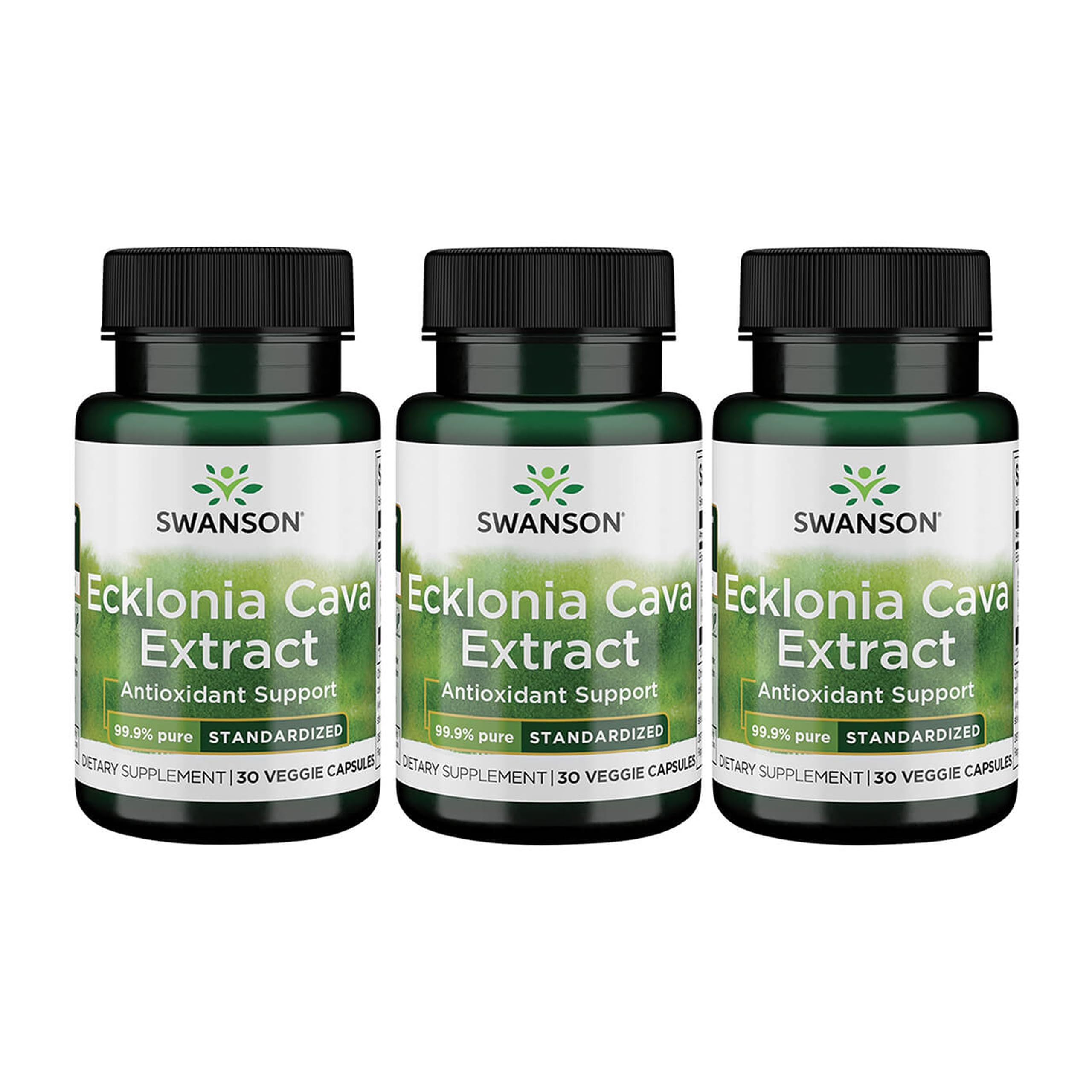 Swanson Ecklonia Cava Extract bottle with 3-pack label