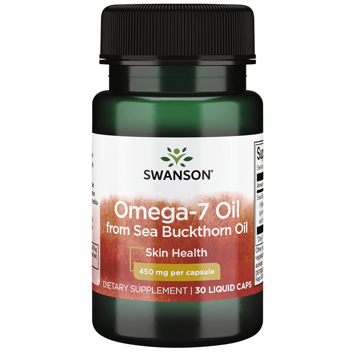 Swanson EFA Omega-7 Oil bottle front view