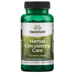 Swanson Full Spectrum Herbal Circulatory Care bottle - 60 capsules