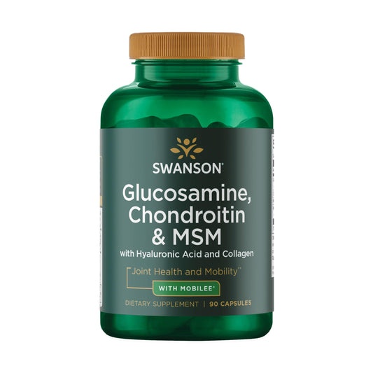 Swanson Glucosamine Chondroitin MSM Hyal-Joint 90 Capsules bottle